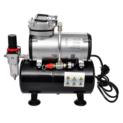 Airbrush Compressorset met 3 pistolen 5