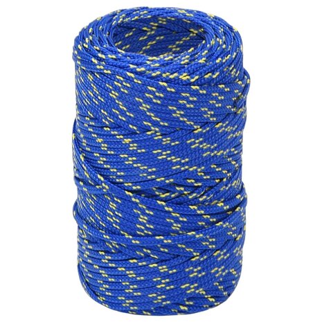 Boottouw 2 mm 25 m polypropyleen blauw 2