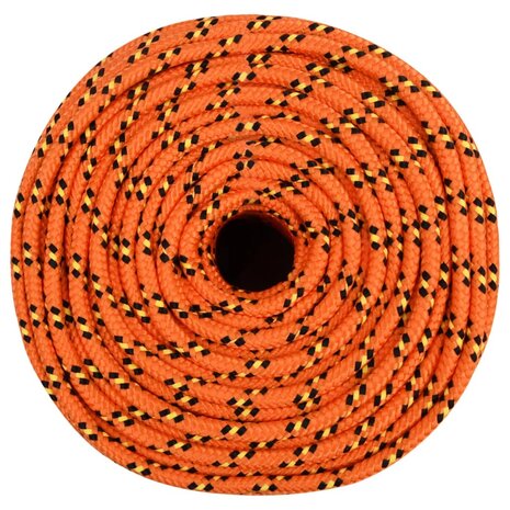 Boottouw 6 mm 50 m polypropyleen oranje 3