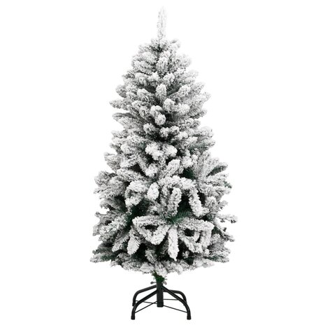 Kunstkerstboom met scharnieren 150 LED en kerstballen 120 cm 5