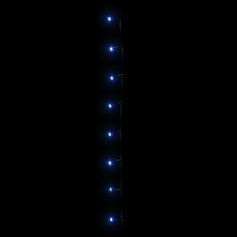 Lichtslinger met 150 LED&apos;s 15 m PVC blauw 5