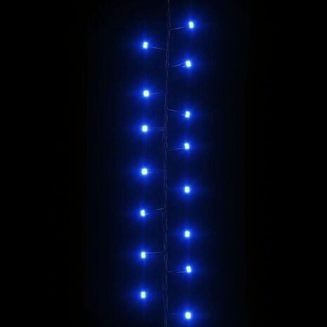 Lichtslinger compact met 3000 LED&apos;s blauw 65 m PVC 5