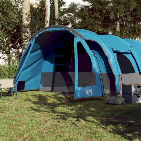 Tunneltent voor gezin 8-persoons waterdicht blauw 3