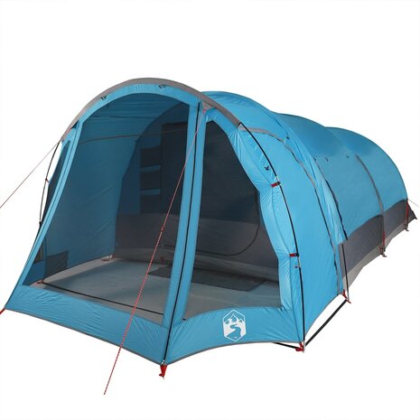 Tunneltent voor gezin 8-persoons waterdicht blauw 5