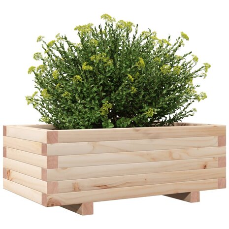 Plantenbak 70x40x26,5 cm massief grenenhout 4