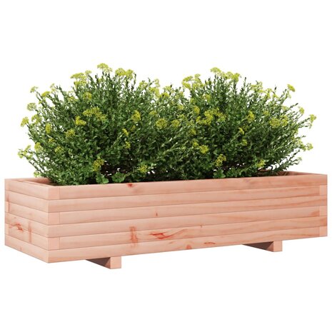 Plantenbak 110x40x26,5 cm massief douglashout 4