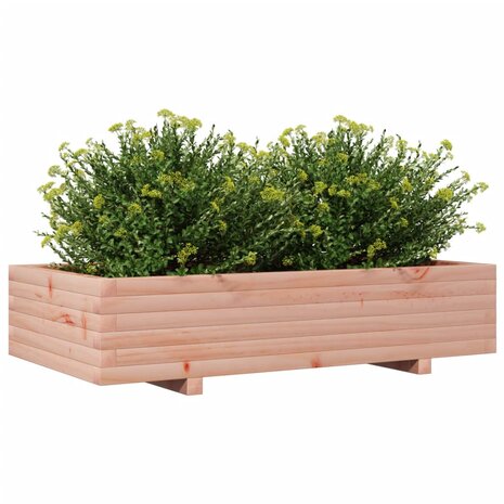 Plantenbak 110x60x26,5 cm massief douglashout 4