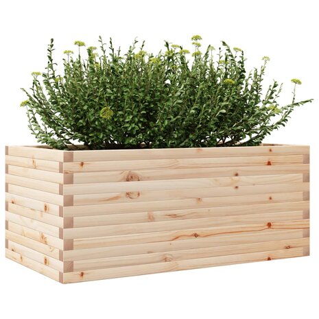 Plantenbak 110x60x45,5 cm massief grenenhout 4