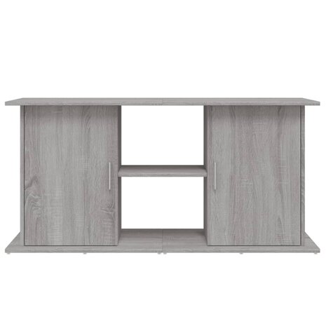 Aquariumstandaard 121x41x58 cm bewerkt hout grijs sonoma eiken 5