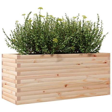 Plantenbak 110x40x45,5 cm massief grenenhout 4