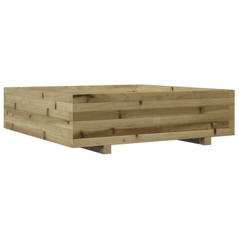 Plantenbak 90x90x26,5 cm geïmpregneerd grenenhout 2