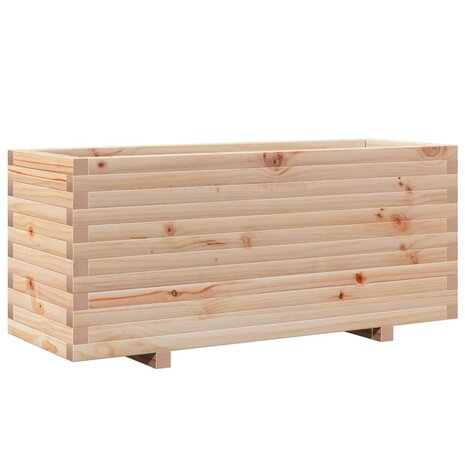 Plantenbak 110x40x49,5 cm massief grenenhout 2