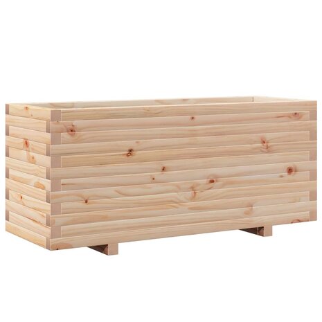 Plantenbak 110x40x49,5 cm massief grenenhout 7