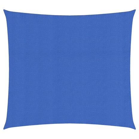 Zonnezeil 160 g/m² vierkant 4,5x4,5 m HDPE blauw 1