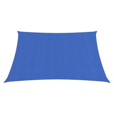 Zonnezeil 160 g/m² vierkant 4,5x4,5 m HDPE blauw 2