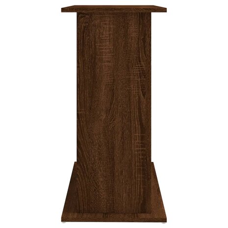 Aquariumstandaard 81x36x73 cm bewerkt hout bruin eikenkleur 7