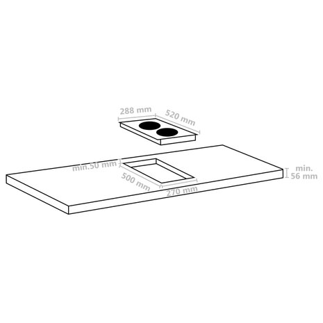 Inductiekookplaat Flexizone 2 kookzones aanraakbediening 3500 W 4