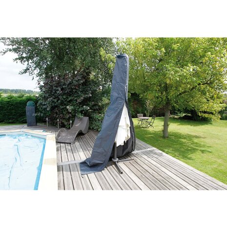 Nature Beschermhoes voor rechte parasols 202x42x27 cm 2