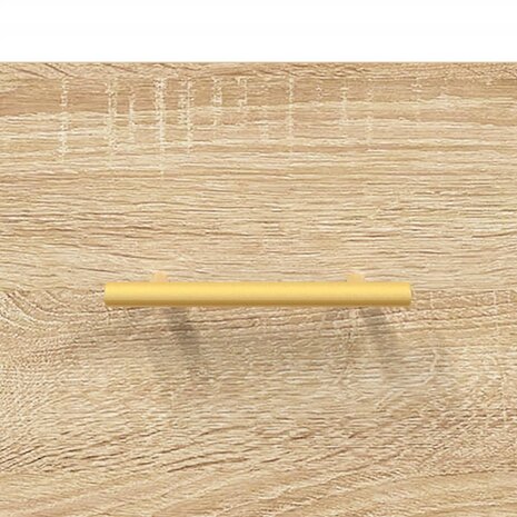 Schoenenkast 30x35x105 cm bewerkt hout sonoma eikenkleurig 9