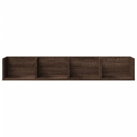 Wandkast 99x18x16,5 cm bewerkt hout bruin eikenkleurig 5