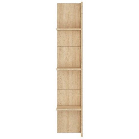 Tv-meubel 152x22x113 cm bewerkt hout sonoma eikenkleurig 5