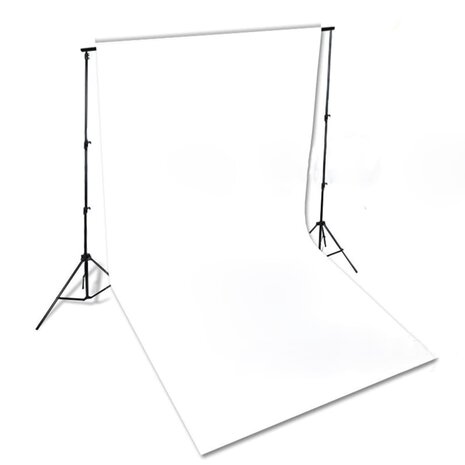 Fotostudioset met verlichtingsset en achtergrond 12