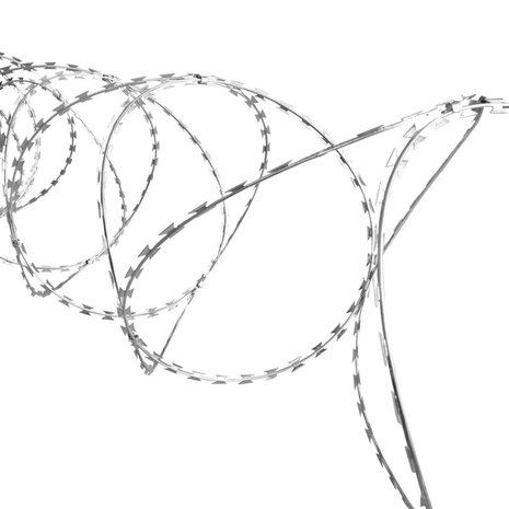 Scheermesprikkeldraad concertina gegalvaniseerd staal 150 m 1