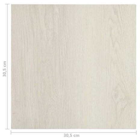 Vloerplanken 20 st zelfklevend 1,86 m² PVC beige 11