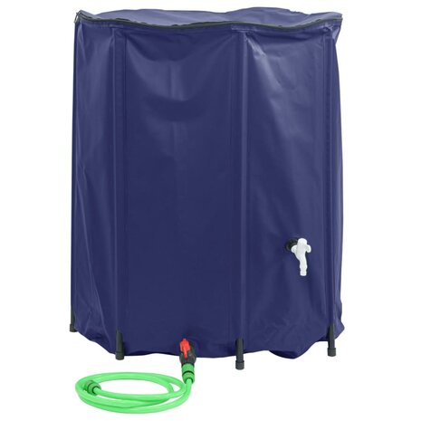 Watertank met kraan opvouwbaar 1250 L PVC 1