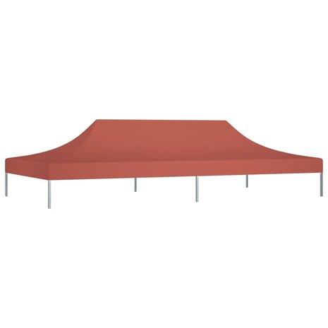 Partytentdak 270 g/m² 6x3 m terracotta 2