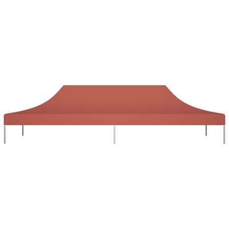 Partytentdak 270 g/m² 6x3 m terracotta 3