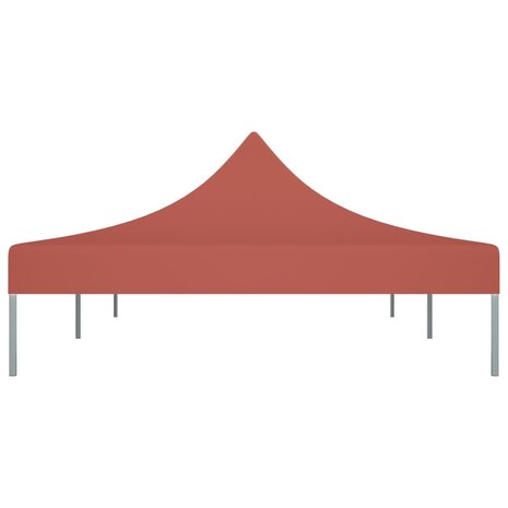 Partytentdak 270 g/m² 6x3 m terracotta 4