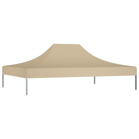 Partytentdak 270 g/m² 4x3 m beige 2