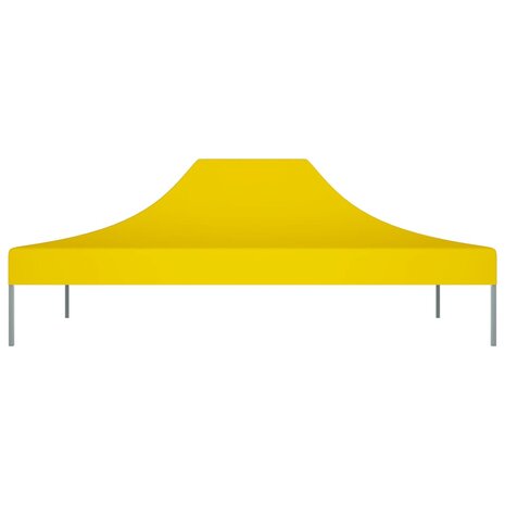 Partytentdak 270 g/m² 4x3 m geel 3