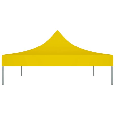 Partytentdak 270 g/m² 4x3 m geel 4