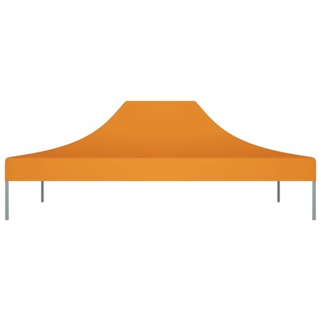 Partytentdak 270 g/m² 4,5x3 m oranje 3