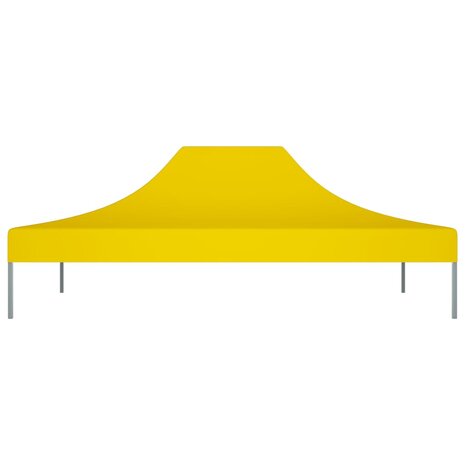 Partytentdak 270 g/m² 4,5x3 m geel 3