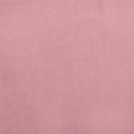 Hondenmand 60x40x30 cm fluweel roze 6