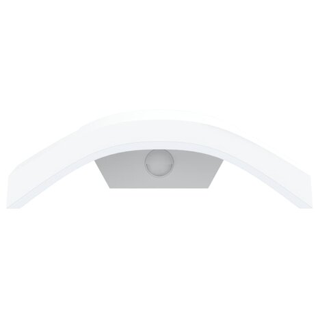 Buitenwandlamp LED met sensors gegoten aluminium wit 4