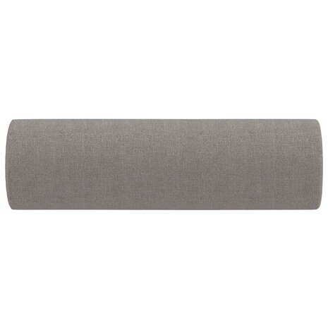 Sierkussens 2 st 15x50 cm stof taupe 4