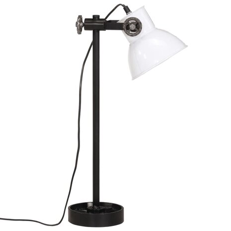 Bureaulamp 25 W E27 15x15x55 cm wit 4