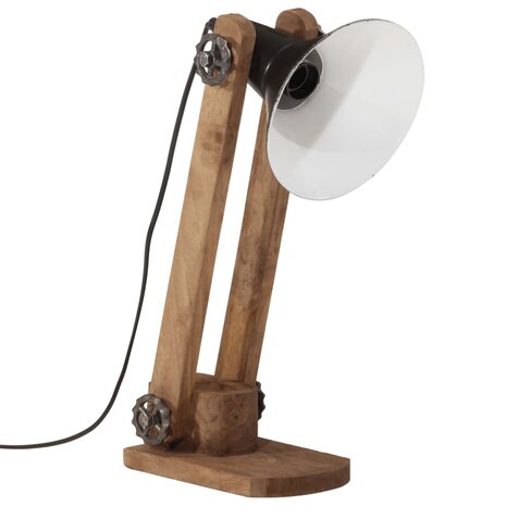 Bureaulamp 25 W E27 23x13x52 cm zwart 2