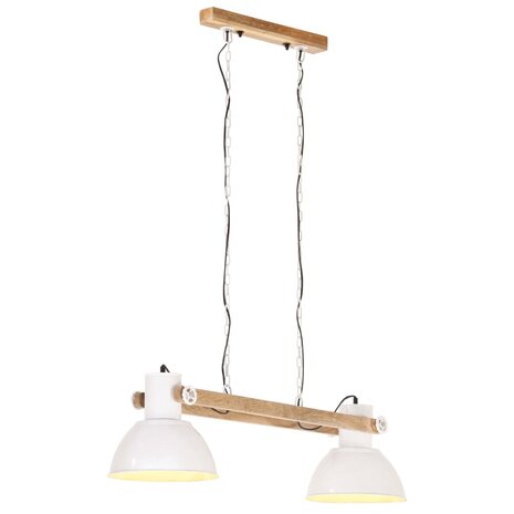 Hanglamp industrieel 25 W E27 109 cm wit 1