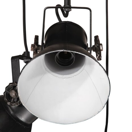 Hanglamp 25 W E27 30x30x100 cm zwart 4