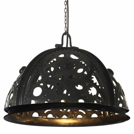 Plafondlamp industrieel kettingwiel-ontwerp E27 45 cm 1