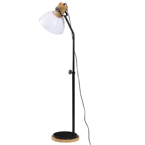 Vloerlamp 25 W E27 30x30x100-150 cm wit 5