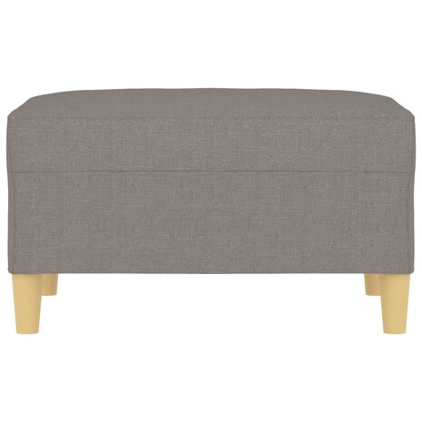 Voetenbank 70x55x41 cm stof taupe 3