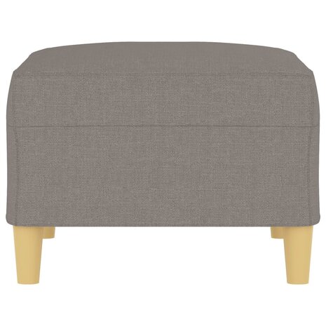 Voetenbank 70x55x41 cm stof taupe 4