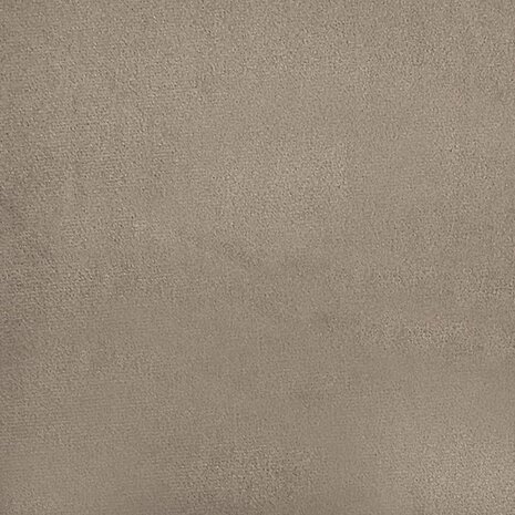 Voetenbank 70x55x41 cm microvezelstof taupe 6