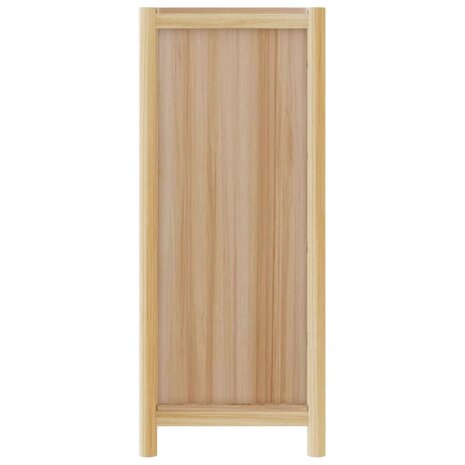 Hoge kast 42x38x90 cm bewerkt hout 6